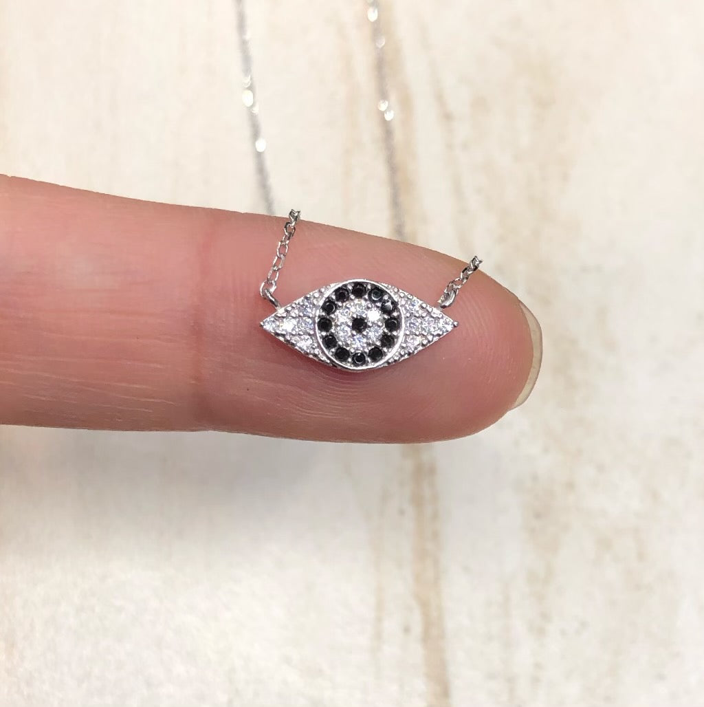 Evil Eye Necklace with Black eye